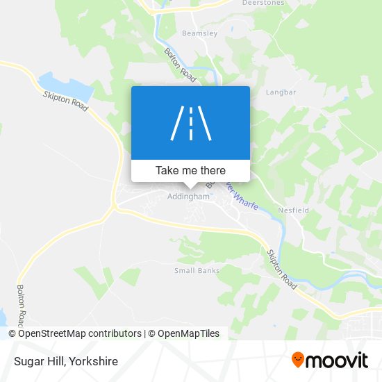 Sugar Hill map