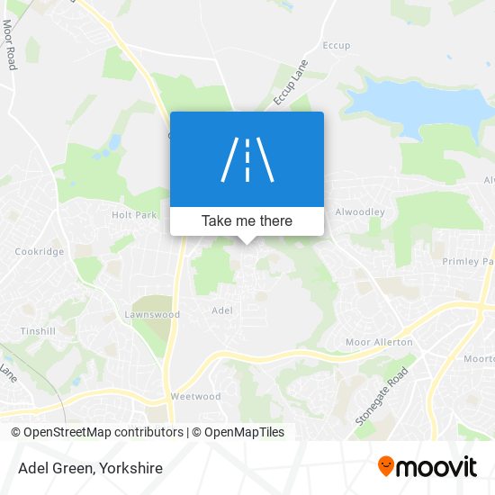 Adel Green map