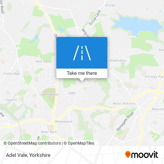 Adel Vale map