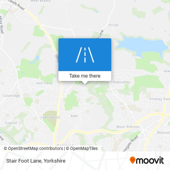 Stair Foot Lane map