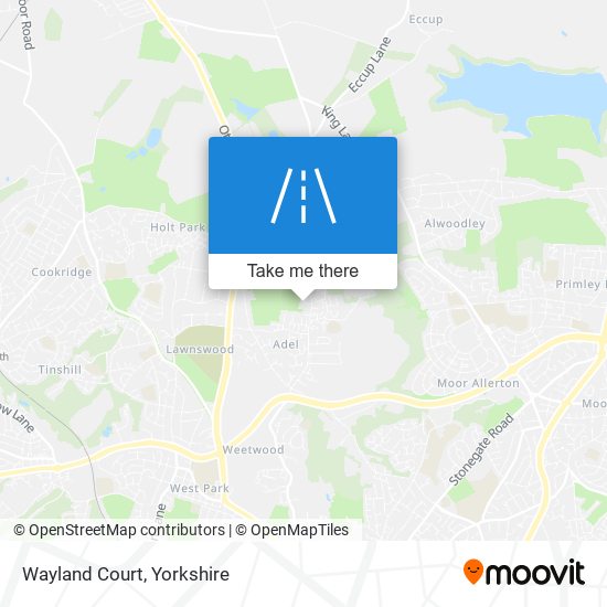 Wayland Court map