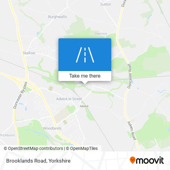 Brooklands Road map