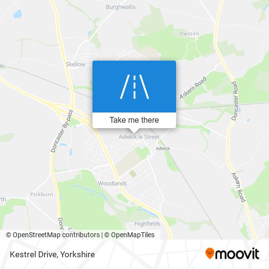 Kestrel Drive map
