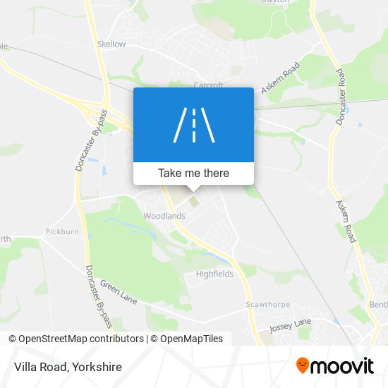 Villa Road map
