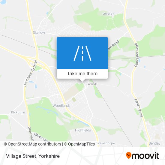 Village Street map
