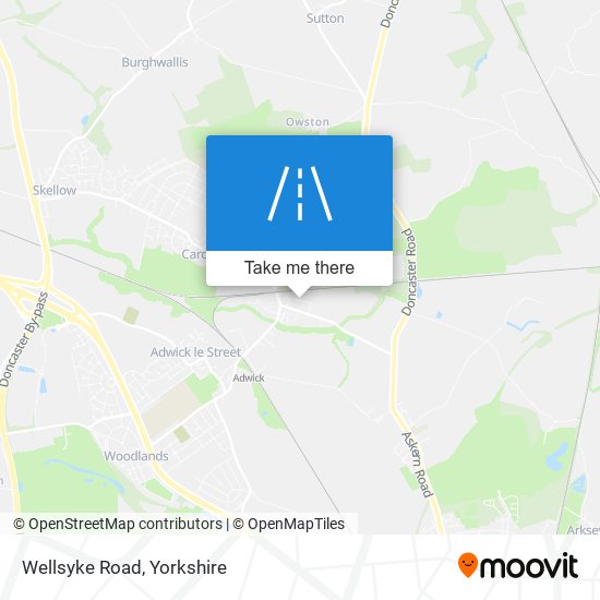Wellsyke Road map
