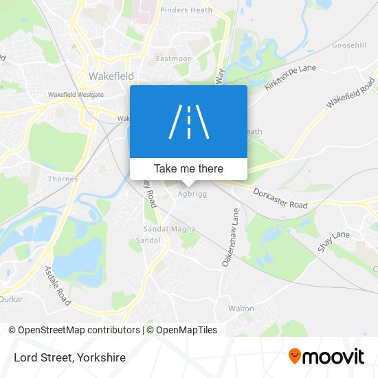 Lord Street map