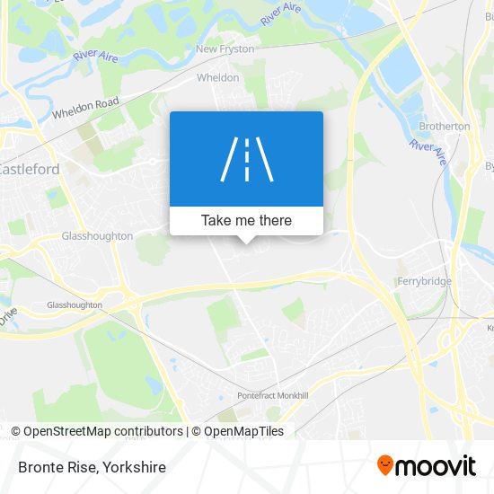 Bronte Rise map