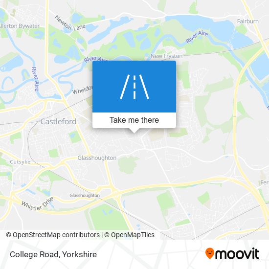 College Road map