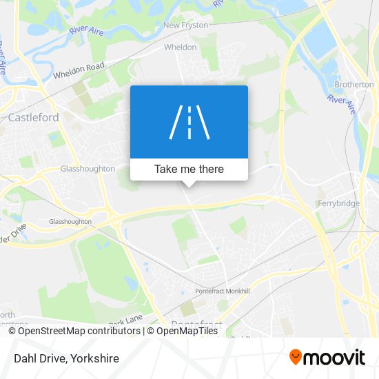 Dahl Drive map