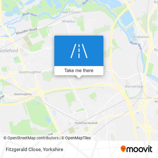 Fitzgerald Close map