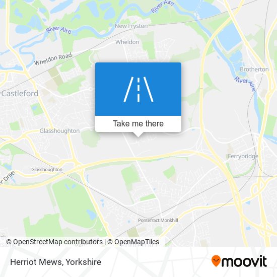 Herriot Mews map