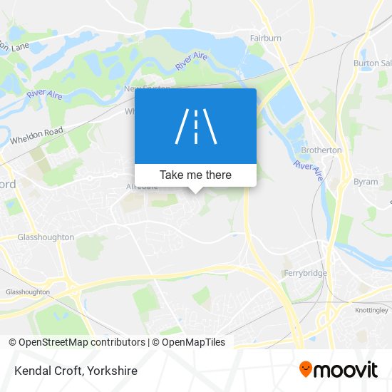 Kendal Croft map