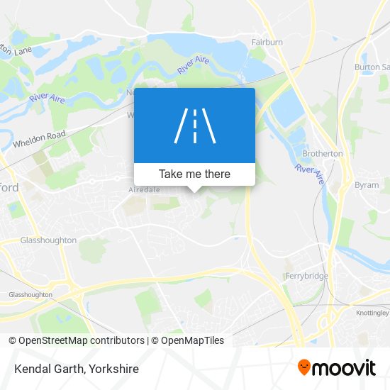 Kendal Garth map