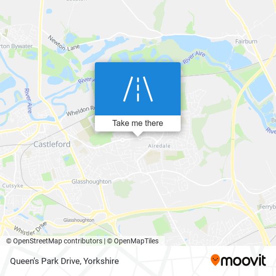 Queen's Park Drive map