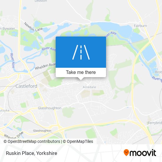 Ruskin Place map
