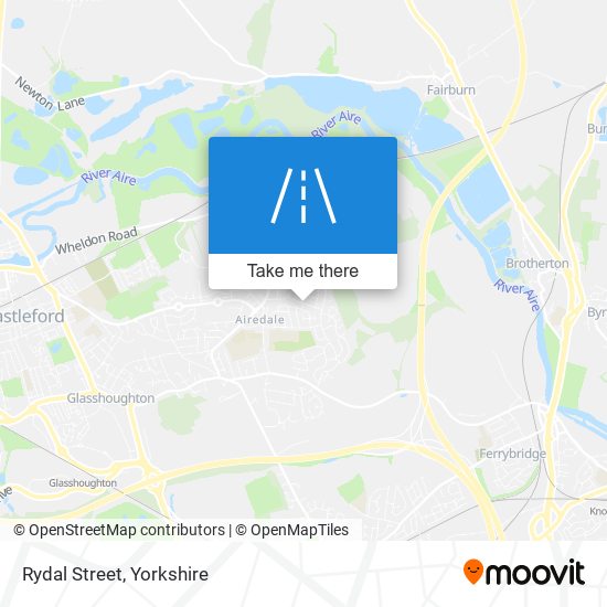 Rydal Street map