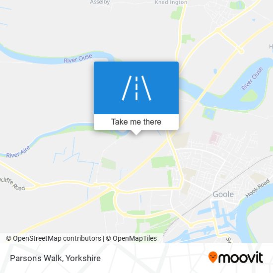 Parson's Walk map
