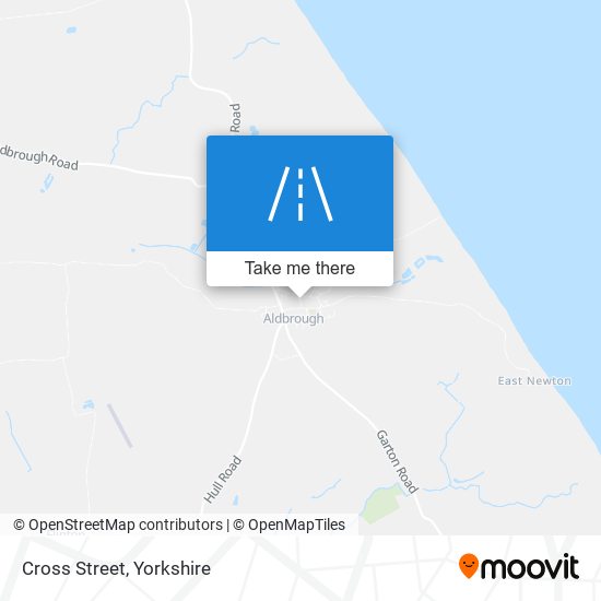 Cross Street map