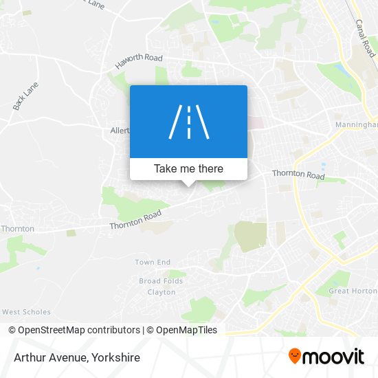 Arthur Avenue map