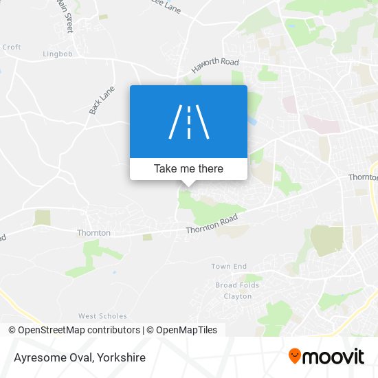 Ayresome Oval map