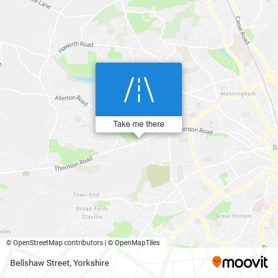 Bellshaw Street map