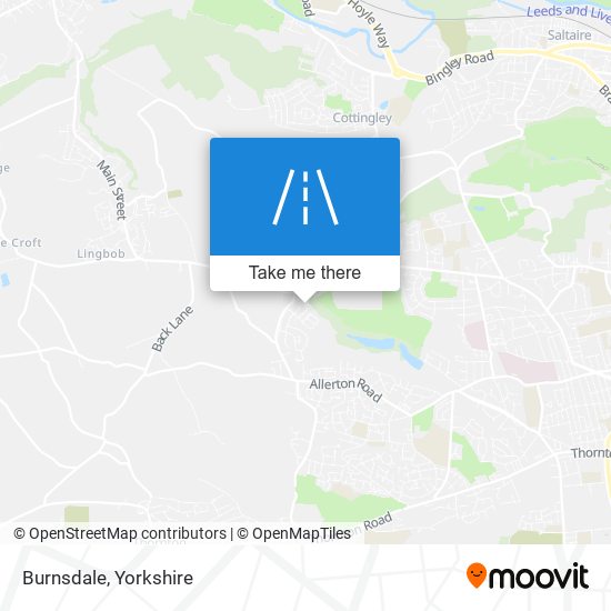 Burnsdale map