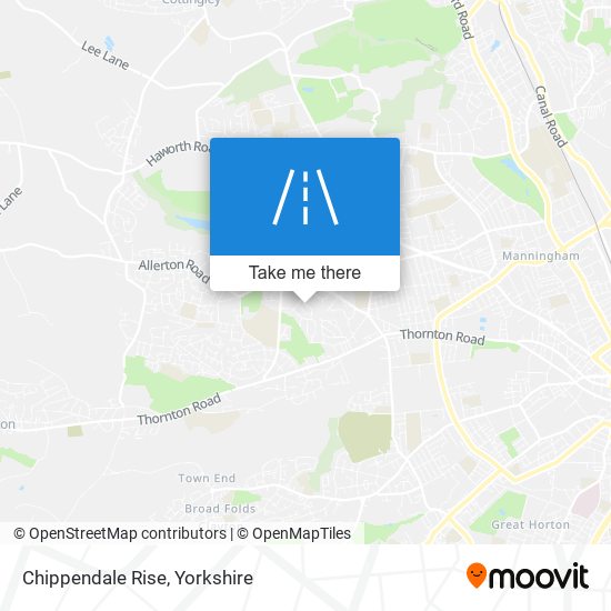 Chippendale Rise map