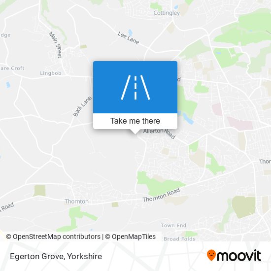 Egerton Grove map