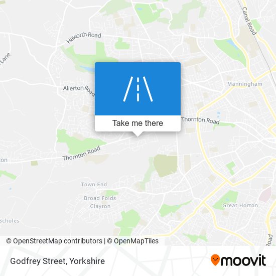 Godfrey Street map