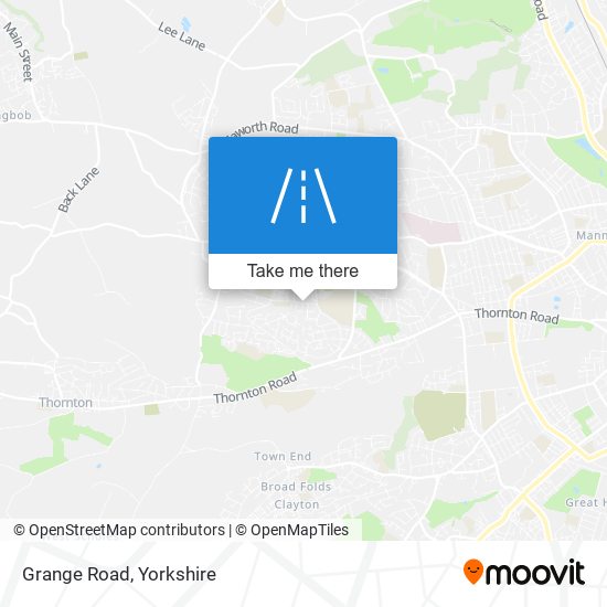 Grange Road map