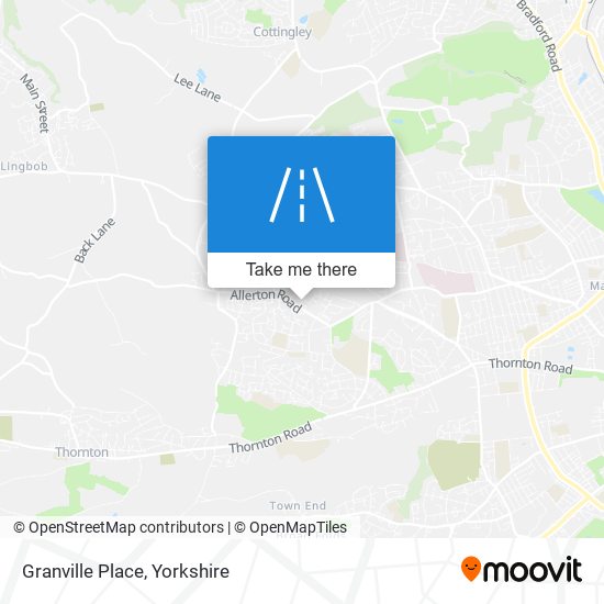 Granville Place map