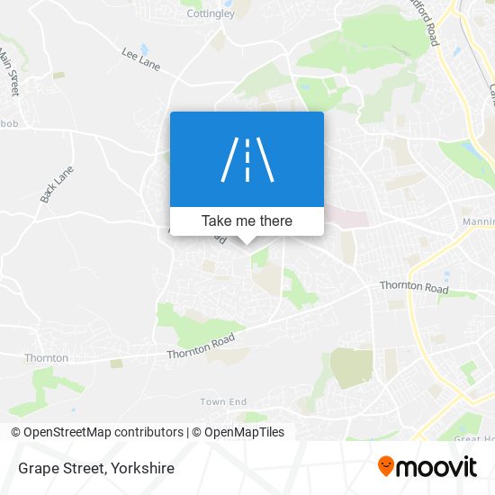 Grape Street map
