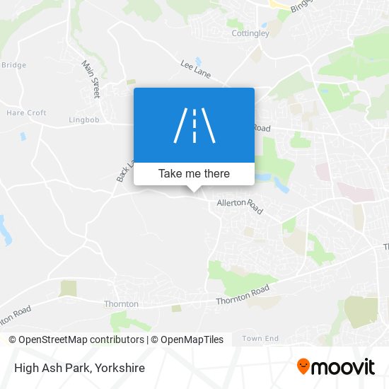 High Ash Park map