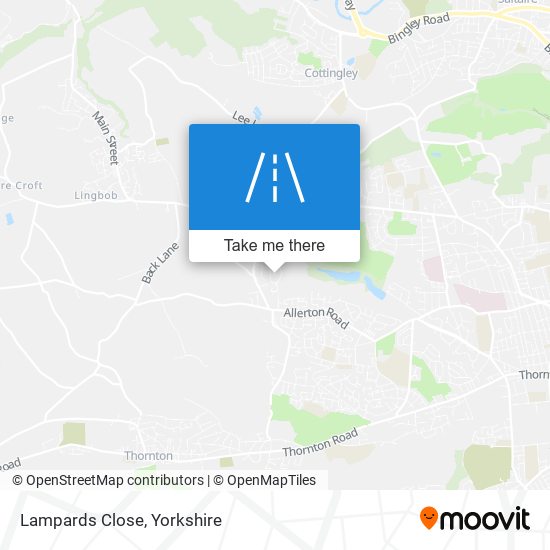 Lampards Close map