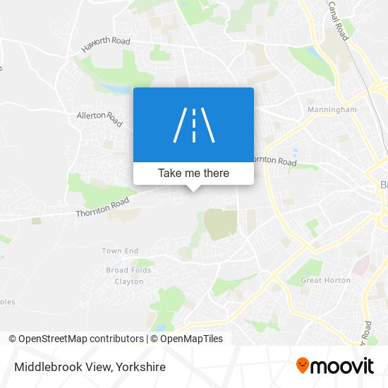 Middlebrook View map