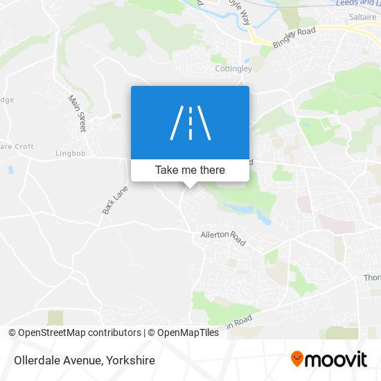 Ollerdale Avenue map