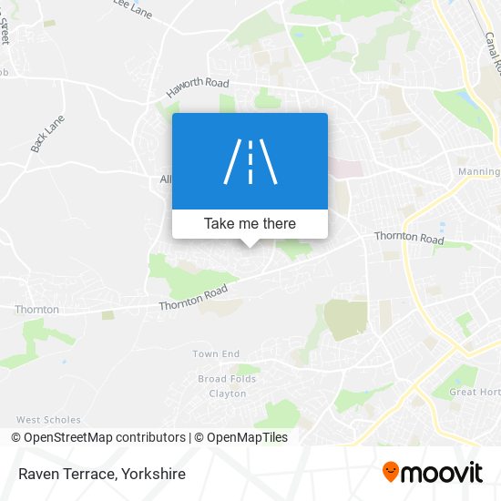 Raven Terrace map