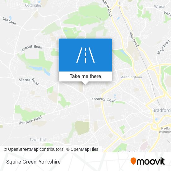 Squire Green map