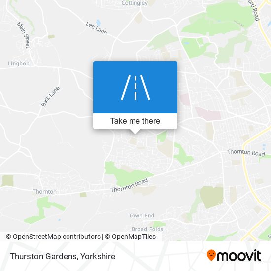 Thurston Gardens map