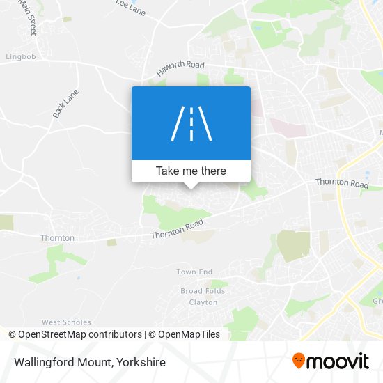 Wallingford Mount map