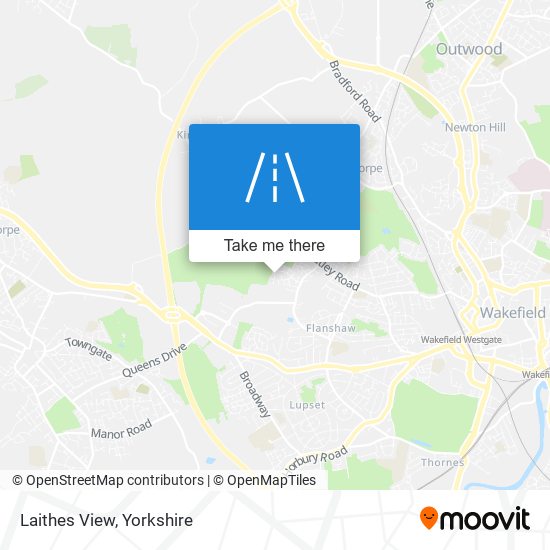 Laithes View map