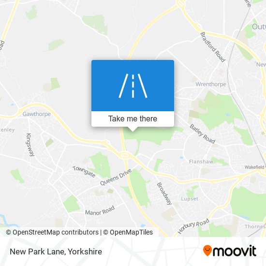 New Park Lane map