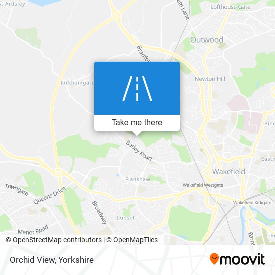 Orchid View map