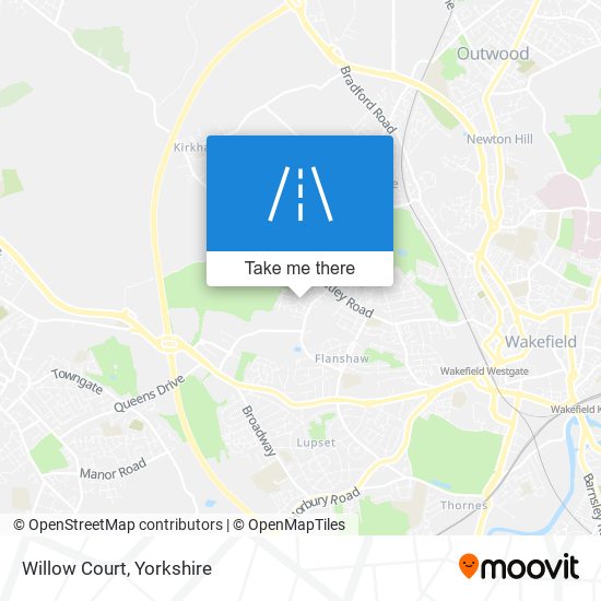 Willow Court map