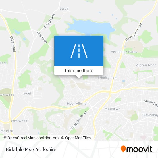 Birkdale Rise map