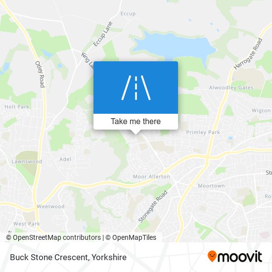 Buck Stone Crescent map