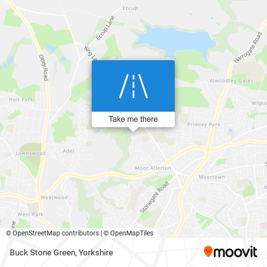 Buck Stone Green map
