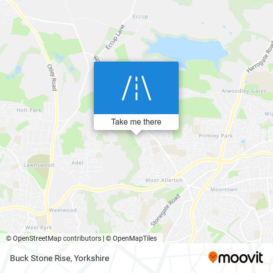 Buck Stone Rise map