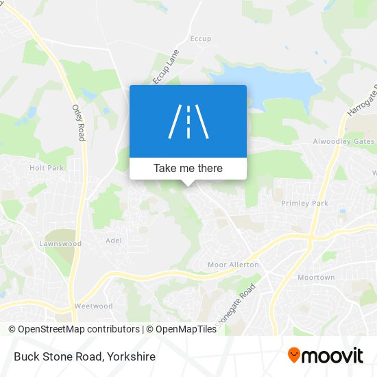 Buck Stone Road map